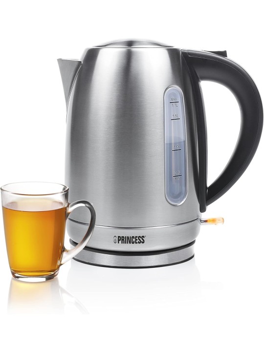 Princess Bollitore Acciaio Inox, 1.7L , 2200W