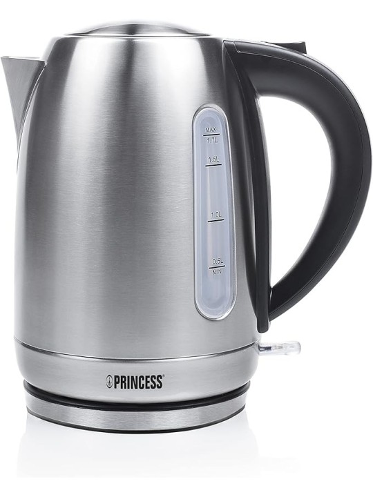 Princess Bollitore Acciaio Inox, 1.7L , 2200W