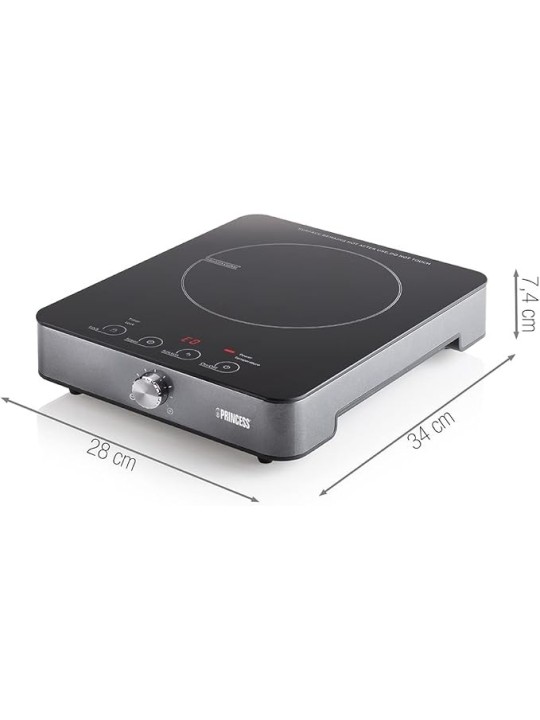 Princess Piastra di Cottura a Induzione Touch, 1800W