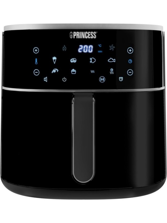 Princess Friggitrice ad Aria Digitale - Capacità 8L, Display Digitale, 6 Programmi