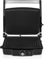 Tristar Griglia Elettrica a Contatto, 2000W, Apertura a 180°, Nero