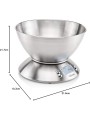 Tristar Bilancia da Cucina in Acciaio Inox con Display LED