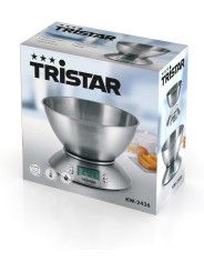 Tristar Bilancia da Cucina in Acciaio Inox con Display LED