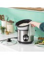 Tristar Cuociriso Elettrico, 1,5 Litri in Acciaio Inox