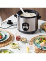 Tristar Cuociriso Elettrico, 1,5 Litri in Acciaio Inox