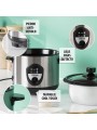 Tristar Cuociriso Elettrico, 1,5 Litri in Acciaio Inox