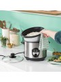 Tristar Cuociriso Elettrico, 1,5 Litri in Acciaio Inox