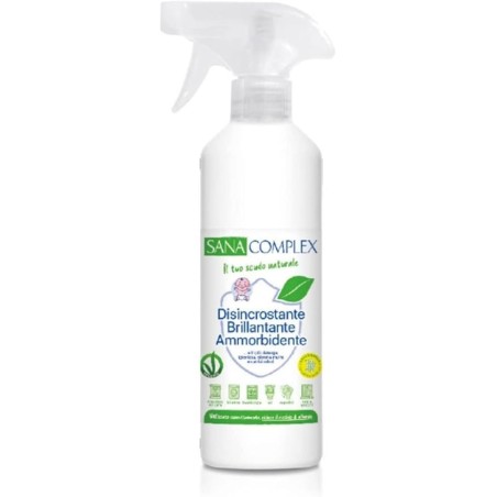 Ardes Decalcificante SANACOMPLEX, Anticalcare Detergente Multiuso Igienizzante e Ammorbidente 500ml