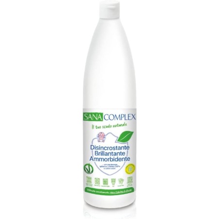 Ardes Decalcificante SanaComplex, Anticalcare, Detergente Multiuso Igienizzante e Ammorbidente 1L