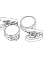 Ardes Mollette, Pesini, Set da 4 Pezzi