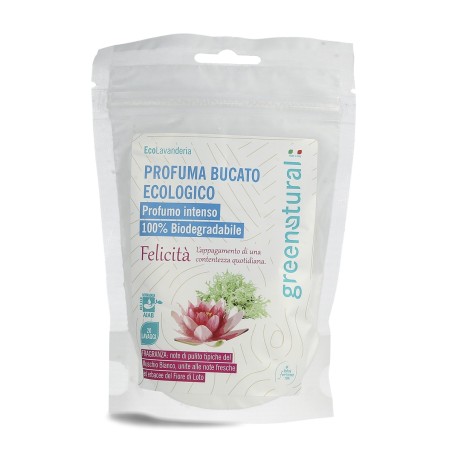 Profuma Bucato Ecologico Felicità, 100% Biodegradabile, 120gr