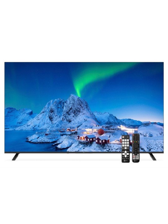 Tele System "TS65FLQLED SMV15" Smart TV QLED 65" 4K Frameless - Powered By Vidaa