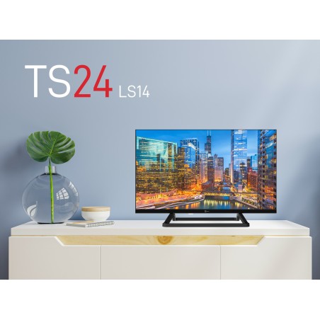 Tele System "TS24 LS14" Basic TV LED 24" DVB-T2 e SAT - Powered by Vidaa