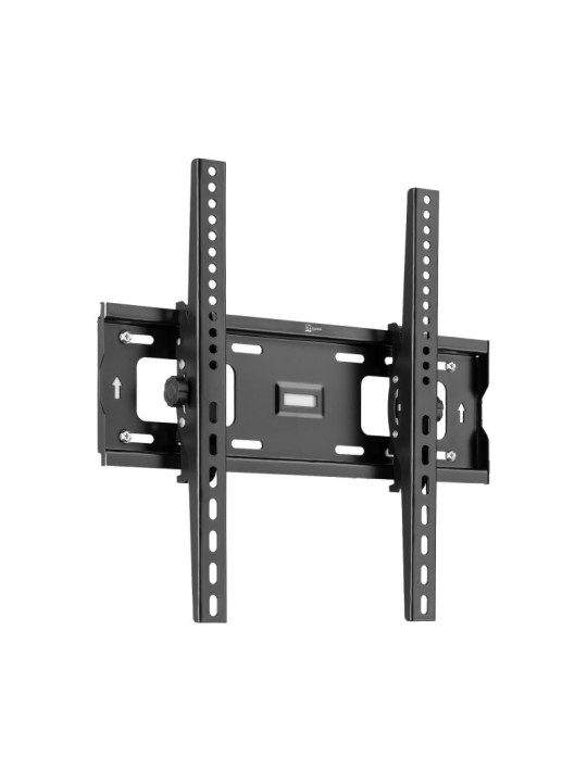 Tele System Supporto TV a Muro Inclinabile da 23" a 65" , Livella a Bolla Inclusa, Staffa TV LED LCD Curvi e Piani