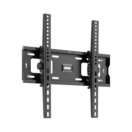 Tele System Supporto TV a Muro Inclinabile da 23" a 65" , Livella a Bolla Inclusa, Staffa TV LED LCD Curvi e Piani