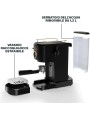 Princess Macchina per Espresso - 1100W, 20 Bar con Scaldatazze e Beccuccio a Vapore