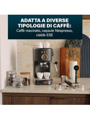 Princess Macchina per Espresso - 1100W, 20 Bar con Scaldatazze e Beccuccio a Vapore