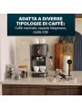 Princess Macchina per Espresso - 1100W, 20 Bar con Scaldatazze e Beccuccio a Vapore