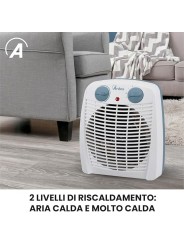 Ardes Termoventilatore Siroco, Doppia Potenza Eco/Comfort con Termostato