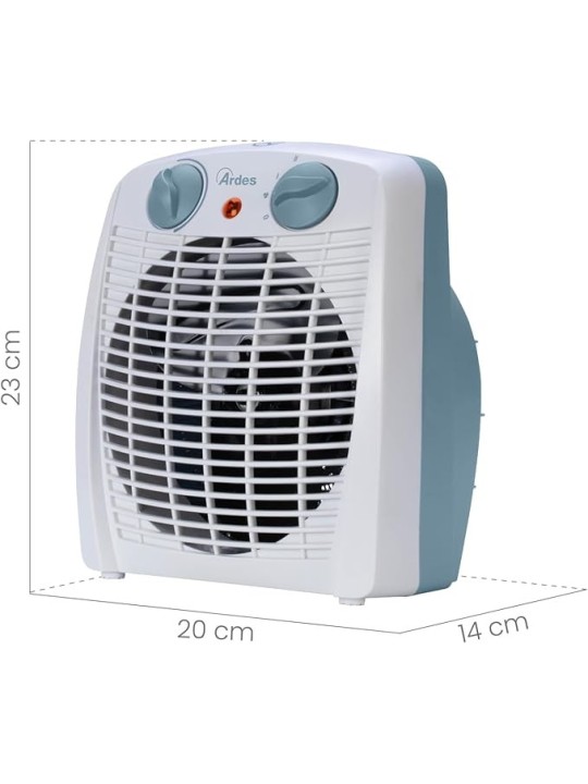 Ardes Termoventilatore Siroco, Doppia Potenza Eco/Comfort con Termostato