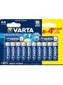Varta - Pile AA, 8+4 FREE, Batteria Alcalina, 1,5V