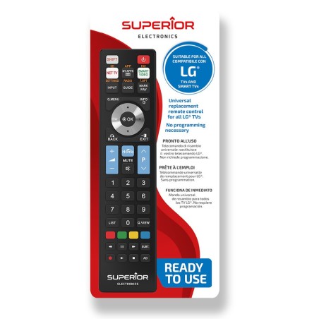 Superior - Telecomando LG Universale Compatibile per TV Basic e Smart TV