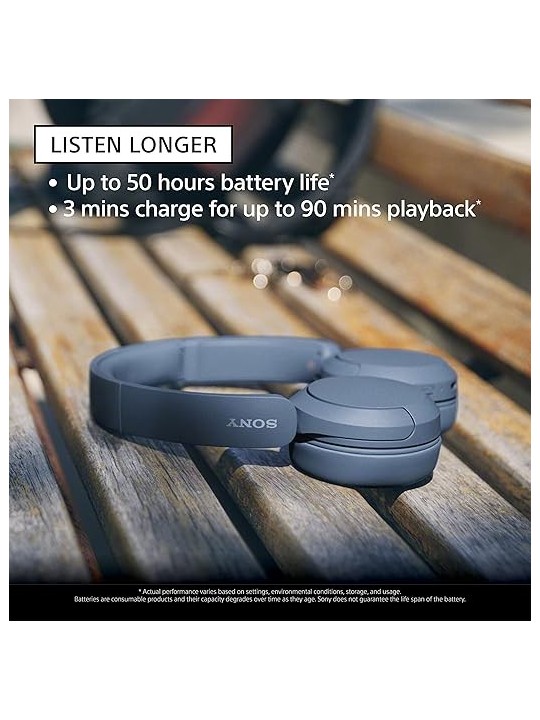 Sony - Cuffie Bluetooth Wireless, Connessione Multipoint con Microfono