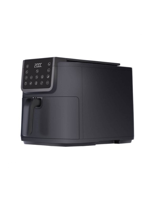 Ardes Friggitrice Ad Aria, Slim Extra Profonda, Friggisana Infinity 8L W, AirFryer con Display Digitale Touch, Nera