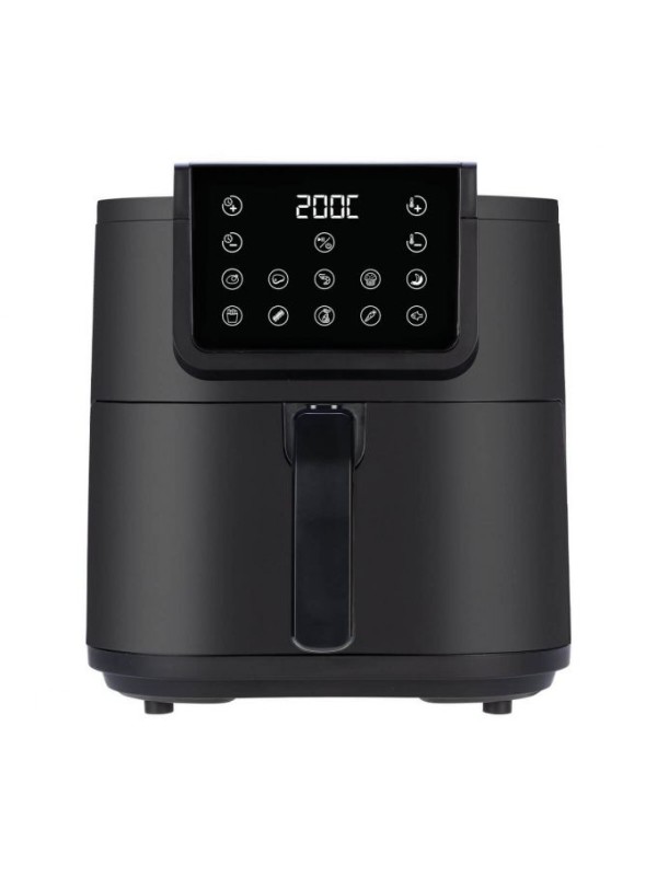 Ardes Friggitrice Ad Aria, Slim Extra Profonda, Friggisana Infinity 8L W, AirFryer con Display Digitale Touch, Nera