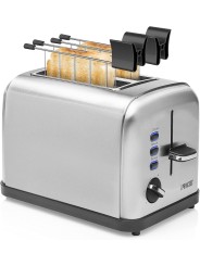 Princess Style Tostapane, Scocca in Acciaio Inox, 2 Fessure, 850W