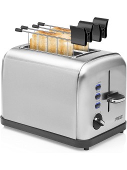 Princess Style Tostapane, Scocca in Acciaio Inox, 2 Fessure, 850W
