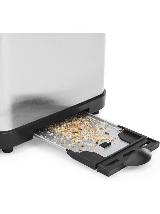 Princess Style Tostapane, Scocca in Acciaio Inox, 2 Fessure, 850W