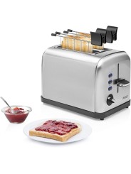 Princess Style Tostapane, Scocca in Acciaio Inox, 2 Fessure, 850W