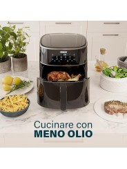 Princess Friggitrice ad Aria Digitale, Max 8L, 6 Programmi Preimpostati, Meno Olio e Display Digitale