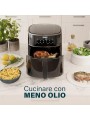 Princess Friggitrice ad Aria Digitale, Max 8L, 6 Programmi Preimpostati, Meno Olio e Display Digitale