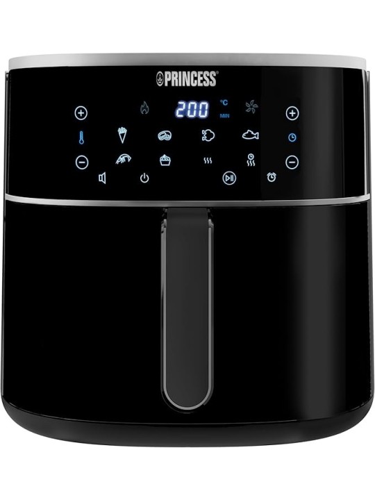 Princess Friggitrice ad Aria Digitale, Max 8L, 6 Programmi Preimpostati, Meno Olio e Display Digitale