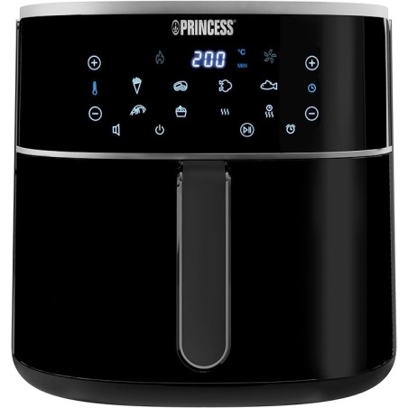 Princess Friggitrice ad Aria Digitale, Max 8L, 6 Programmi Preimpostati, Meno Olio e Display Digitale